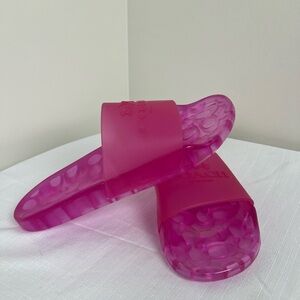 Coach Ulyssa Pink Women's Slides
